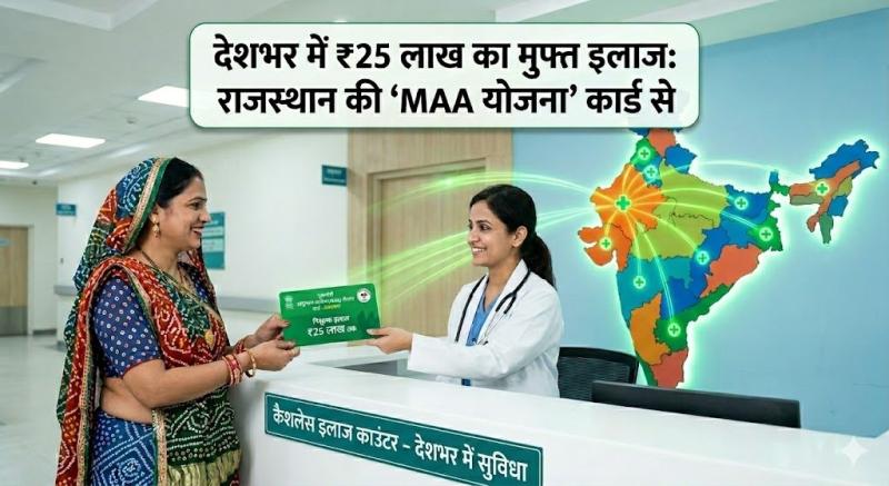 राजस्थान के मरीजों को बड़ी राहत, अब देशभर में मिलेगा 25 लाख तक कैशलेस इलाज